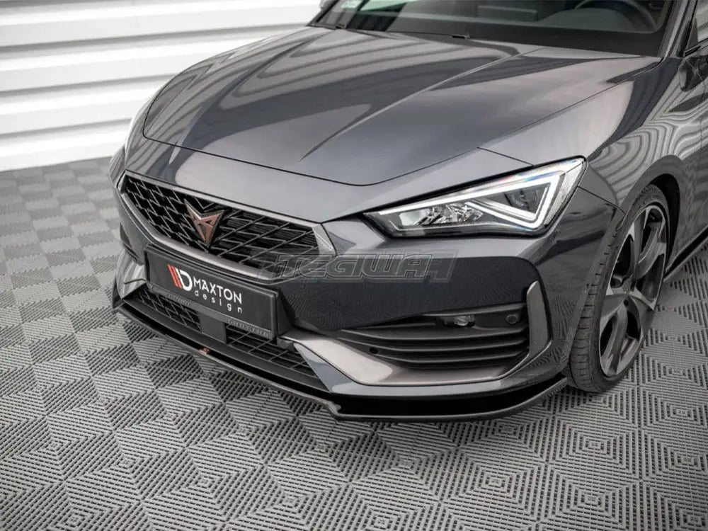 Maxton Design Front Splitter V.2 Cupra Leon 2020-