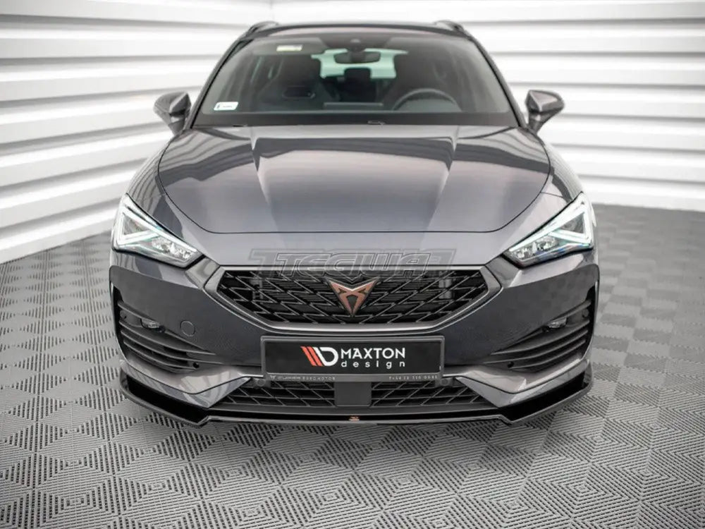 Maxton Design Front Splitter V.2 Cupra Leon 2020-