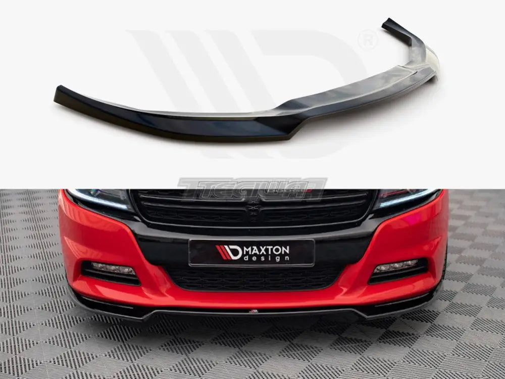 Maxton Design Front Splitter V.2 Dodge Charger RT MK7 Facelift 2014-