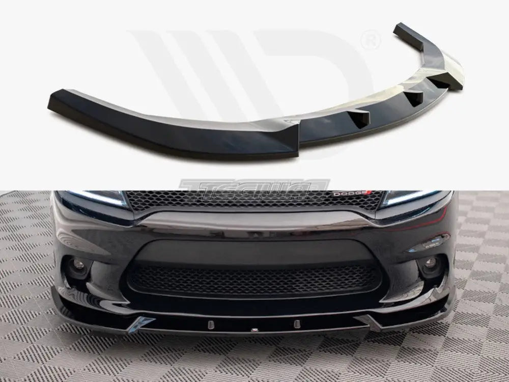 Maxton Design Front Splitter V.2 Dodge Charger SRT MK7 Facelift