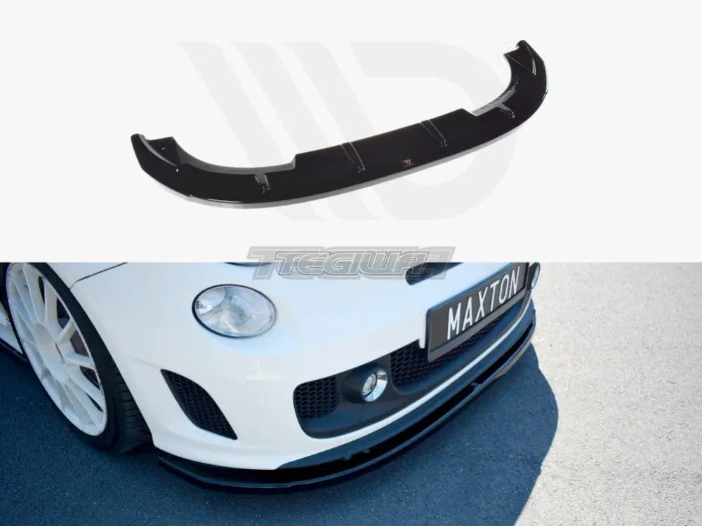 Maxton Design Front Splitter V.2 Fiat 509 MK1 Abarth 09-12