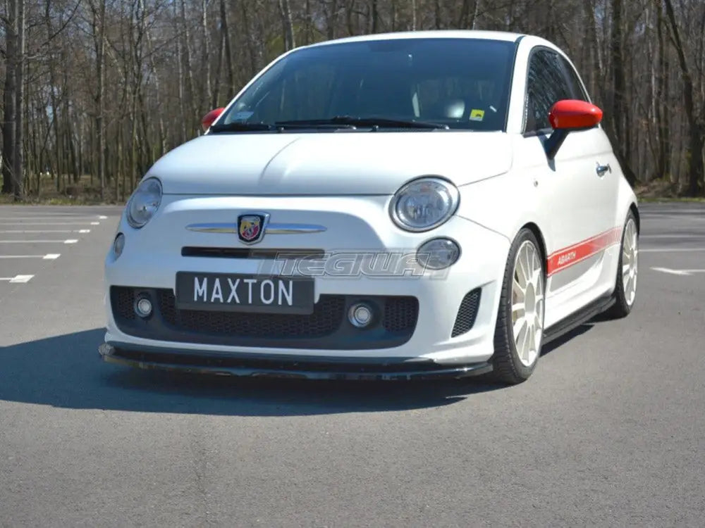 Maxton Design Front Splitter V.2 Fiat 509 MK1 Abarth 09-12