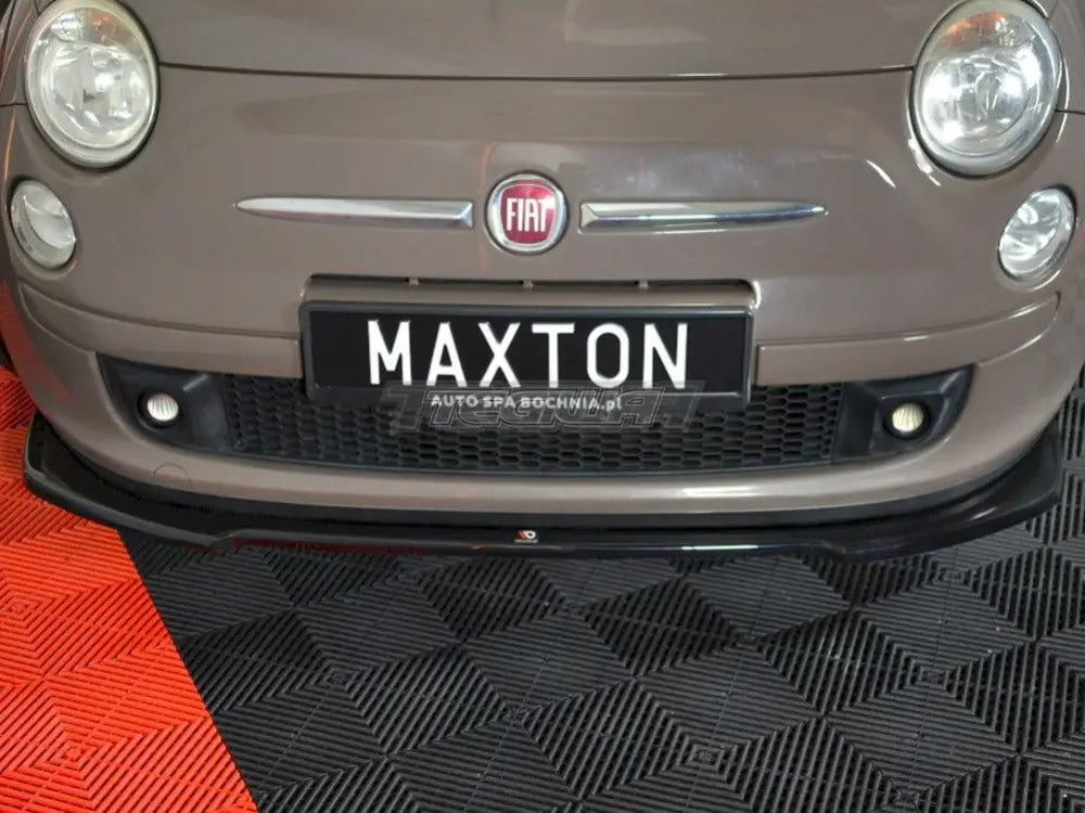 Maxton Design Front Splitter V.2 Fiat 509 Pre-facelift 09-14