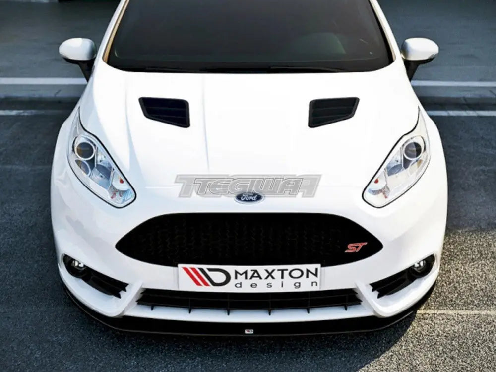 Maxton Design Front Splitter V.2 Fiesta MK7 ST Facelift 2013-17