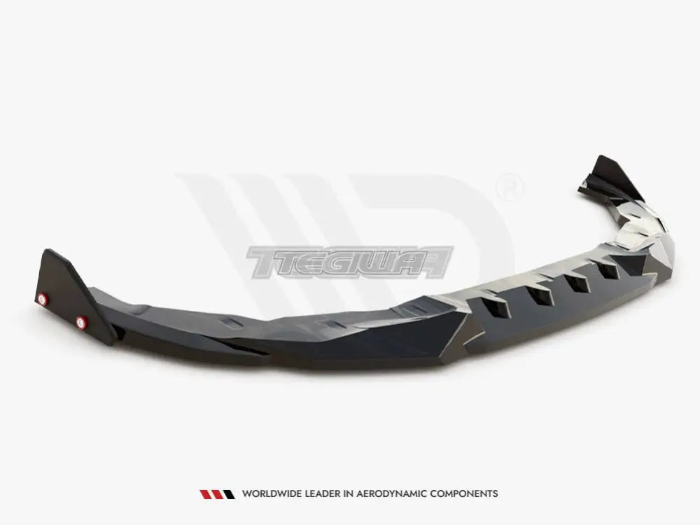 Maxton Design Front Splitter V.2 + Flaps BMW 2-Series Coupe M-Pack M240i G42