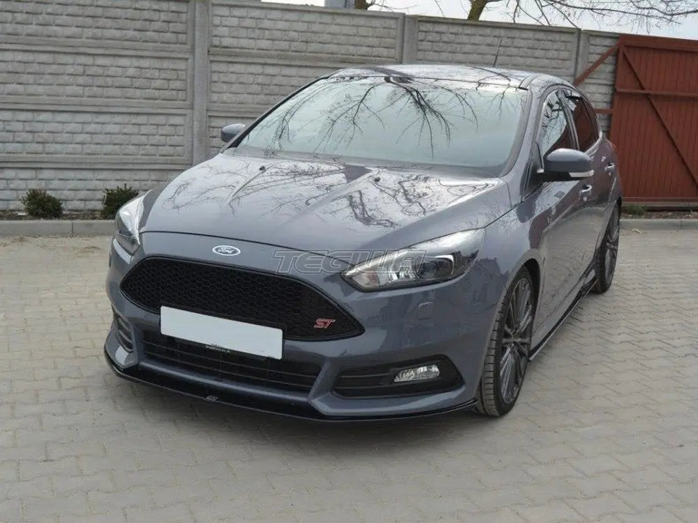 Maxton Design Front Splitter V.2 Focus ST MK3 Facelift Model