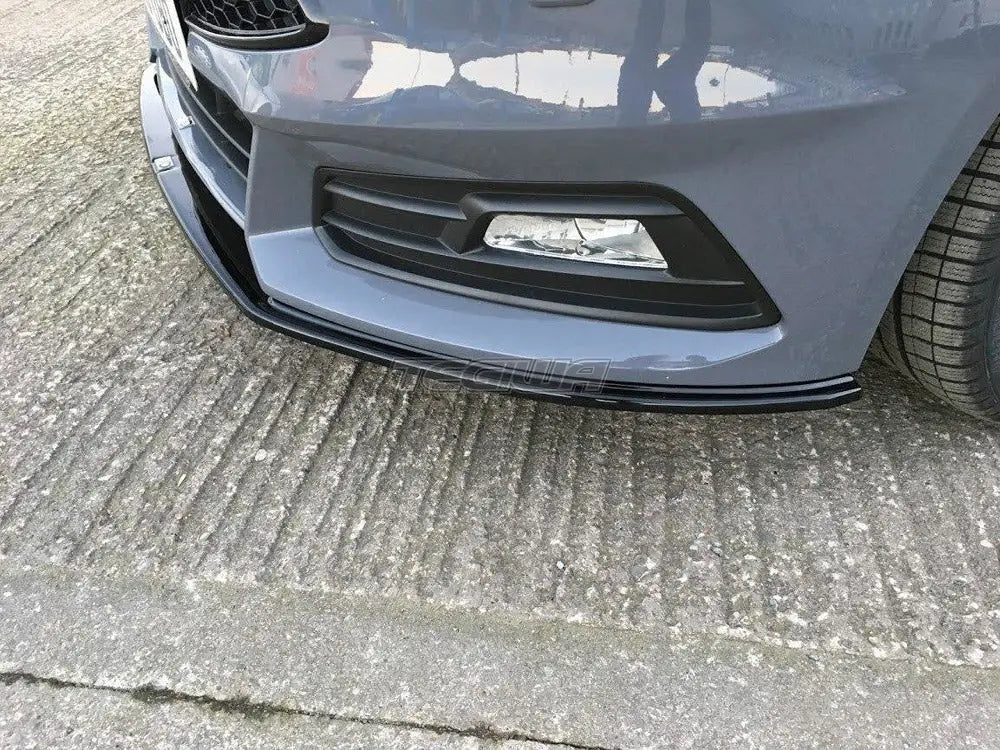 Maxton Design Front Splitter V.2 Focus ST MK3 Facelift Model