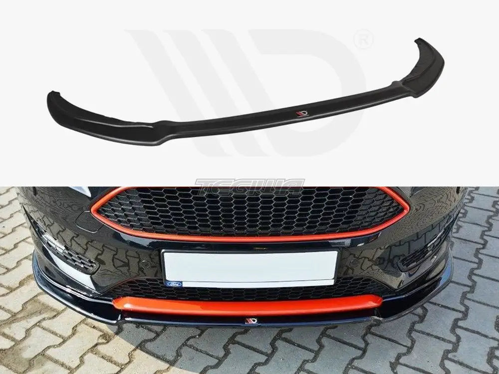 Maxton Design Front Splitter V.2 Ford Focus 3 ST-Line Facelift 15-18