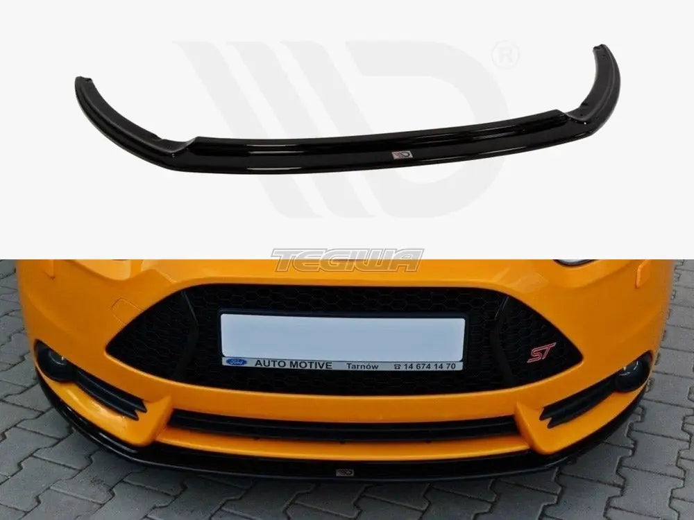 Maxton Design Front Splitter V.2 Ford Focus MK3 ST Preface Model