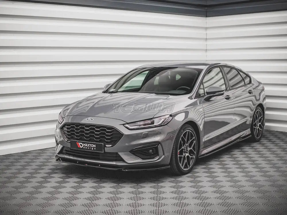 Maxton Design Front Splitter V.2 Ford Mondeo ST-Line MK5 Facelift 2019-