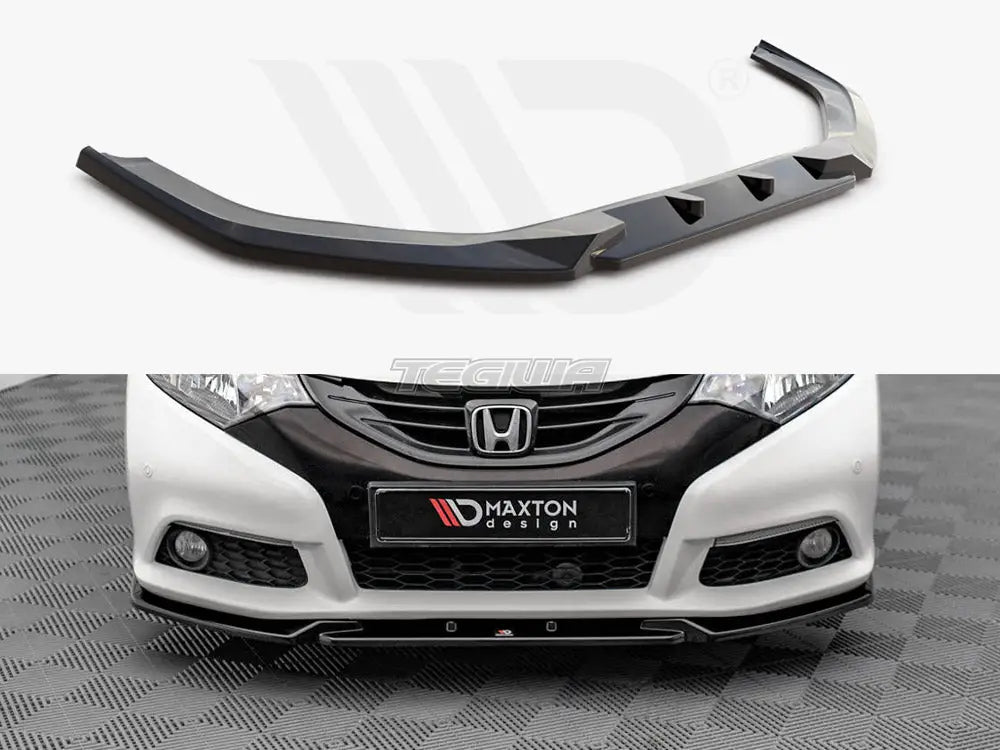 Maxton Design Front Splitter V.2 Honda Civic MK9 11-14