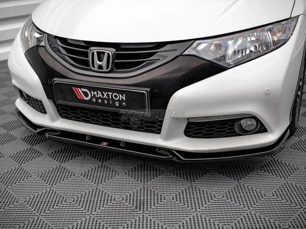 Maxton Design Front Splitter V.2 Honda Civic MK9 11-14