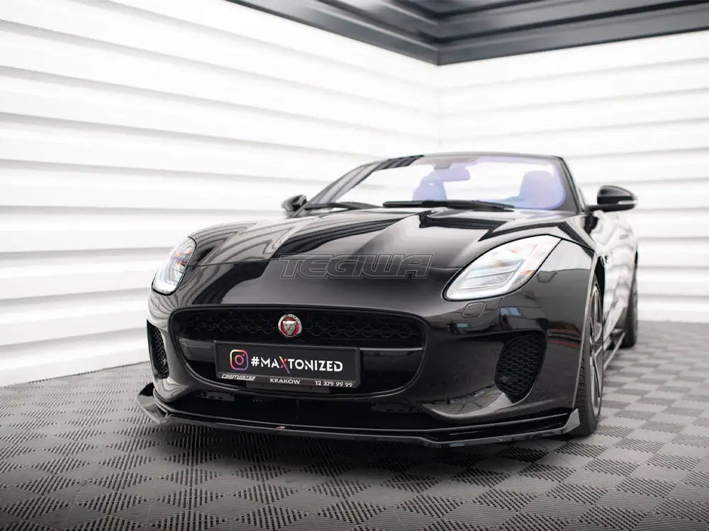 Maxton Design Front Splitter V.2 Jaguar F-Type Mk1 Facelift