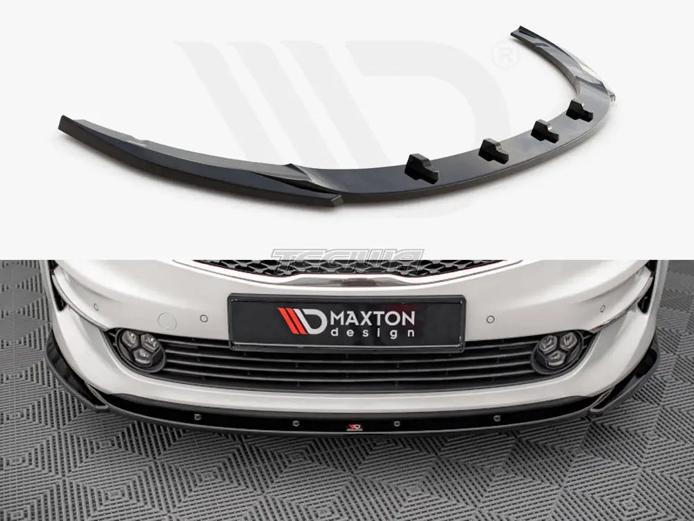 Maxton Design Front Splitter V.2 KIA Optima MK4 18-20