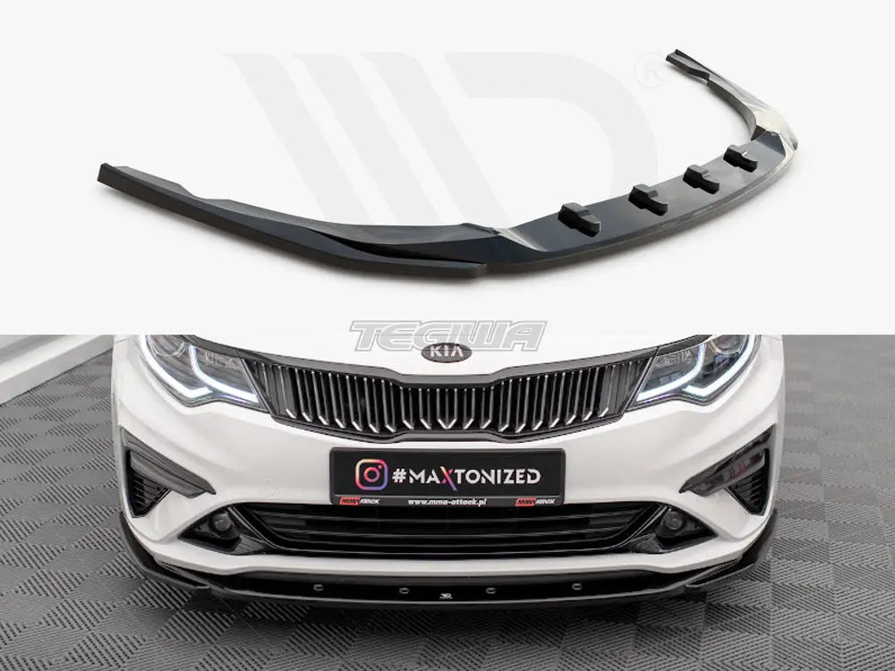 Maxton Design Front Splitter V.2 Kia Optima Mk4 Facelift