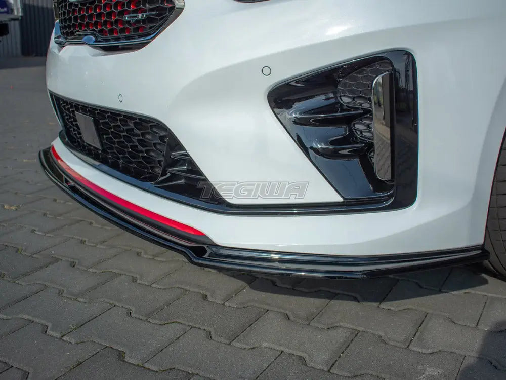 Maxton Design Front Splitter V.2 KIA Proceed GT MK 3