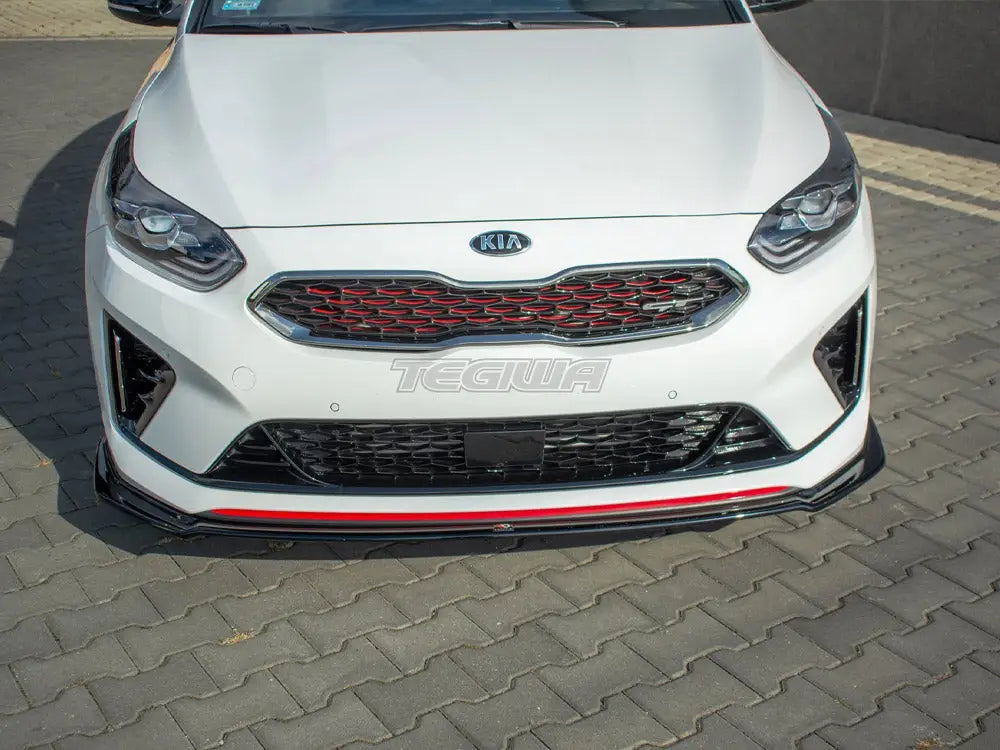 Maxton Design Front Splitter V.2 KIA Proceed GT MK 3