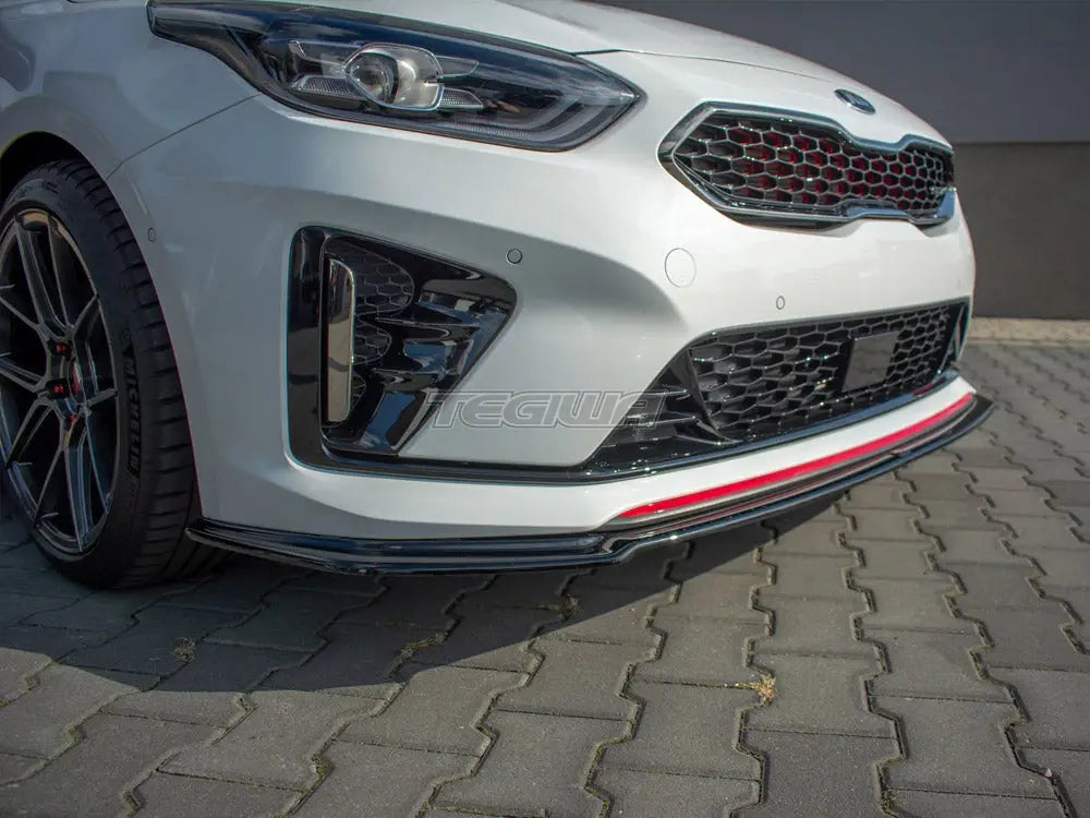 Maxton Design Front Splitter V.2 KIA Proceed GT MK 3