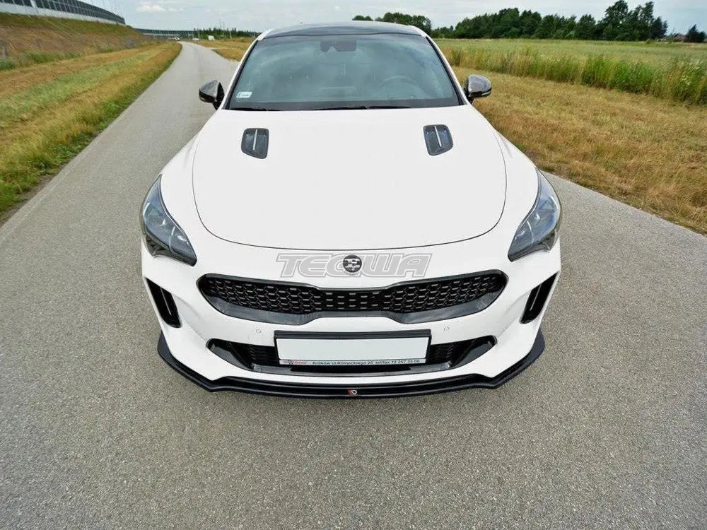 Maxton Design Front Splitter V.2 KIA Stinger GT 2017-19