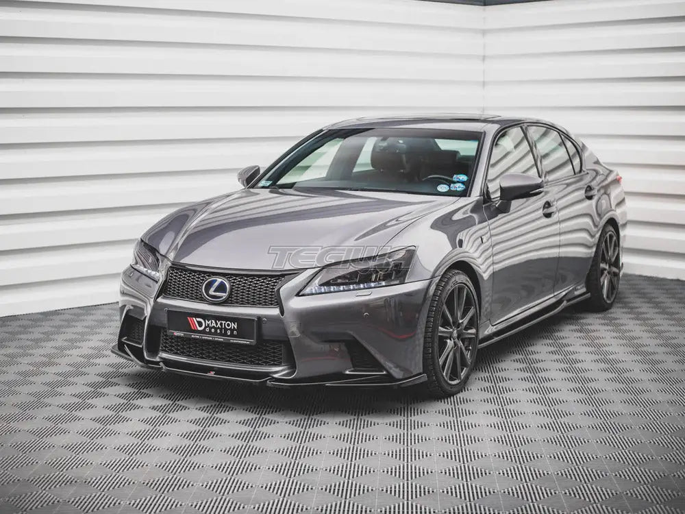 Maxton Design Front Splitter V.2 Lexus GS F Sport MK4 L10 15-20