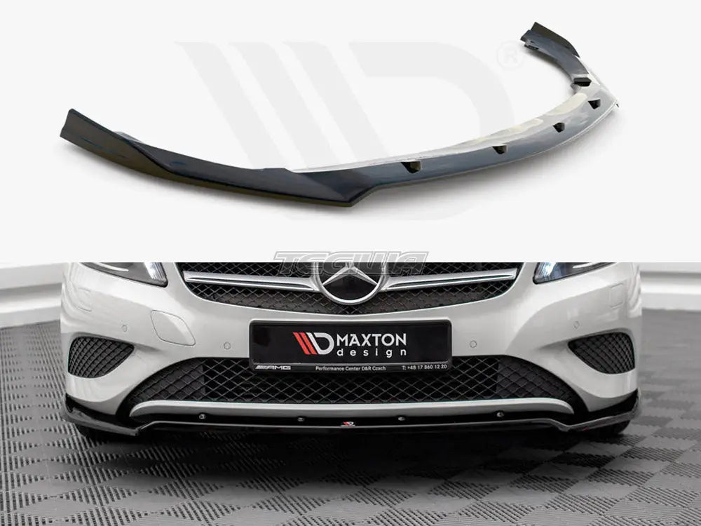 Maxton Design Front Splitter V.2 Mercedes A W176 12-15