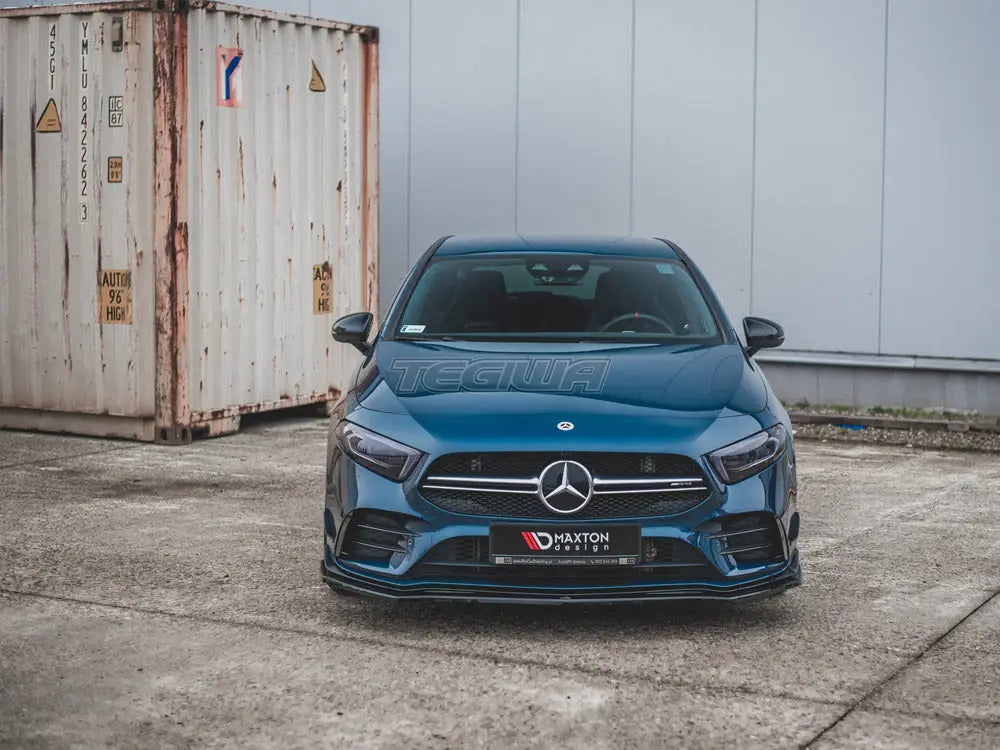 Maxton Design Front Splitter V.2 Mercedes A35 AMG AERO W177