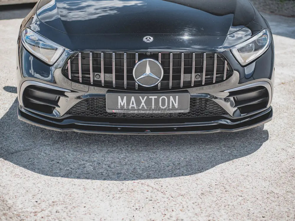 Maxton Design Front Splitter V.2 Mercedes-benz CLS AMG Line 53AMG C257 18-21