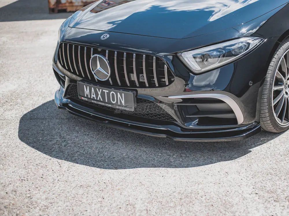 Maxton Design Front Splitter V.2 Mercedes-benz CLS AMG Line 53AMG C257 18-21