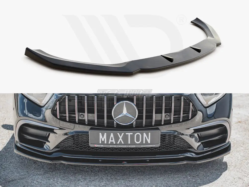 Maxton Design Front Splitter V.2 Mercedes-benz CLS AMG Line 53AMG C257 18-21