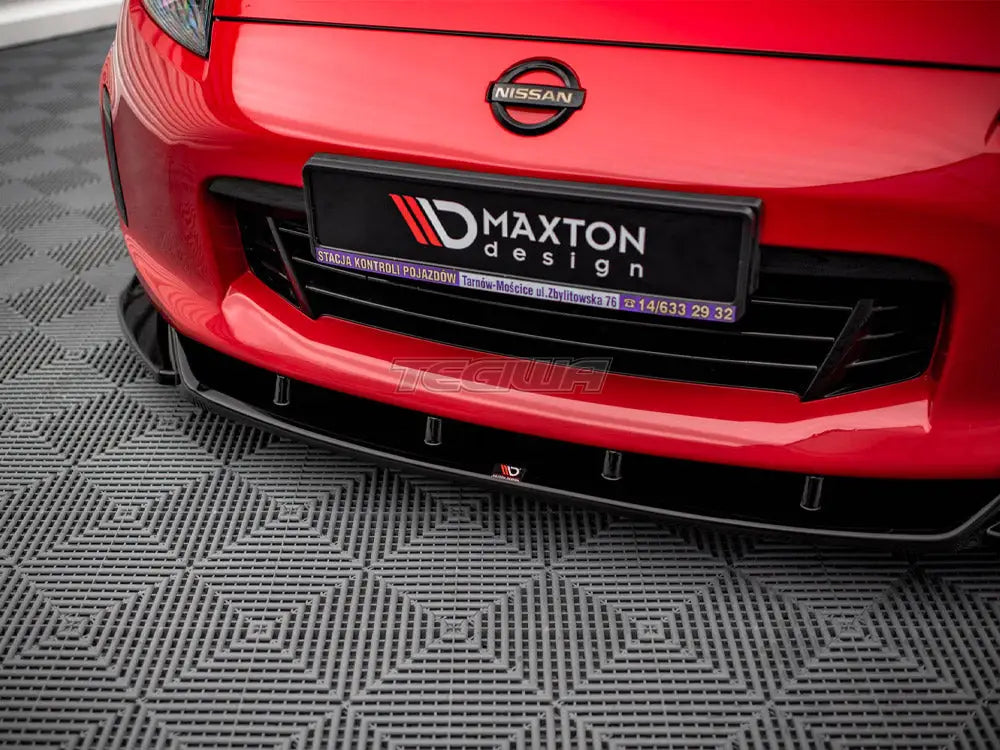 Maxton Design Front Splitter V.2 Nissan 370Z Facelift 12-20