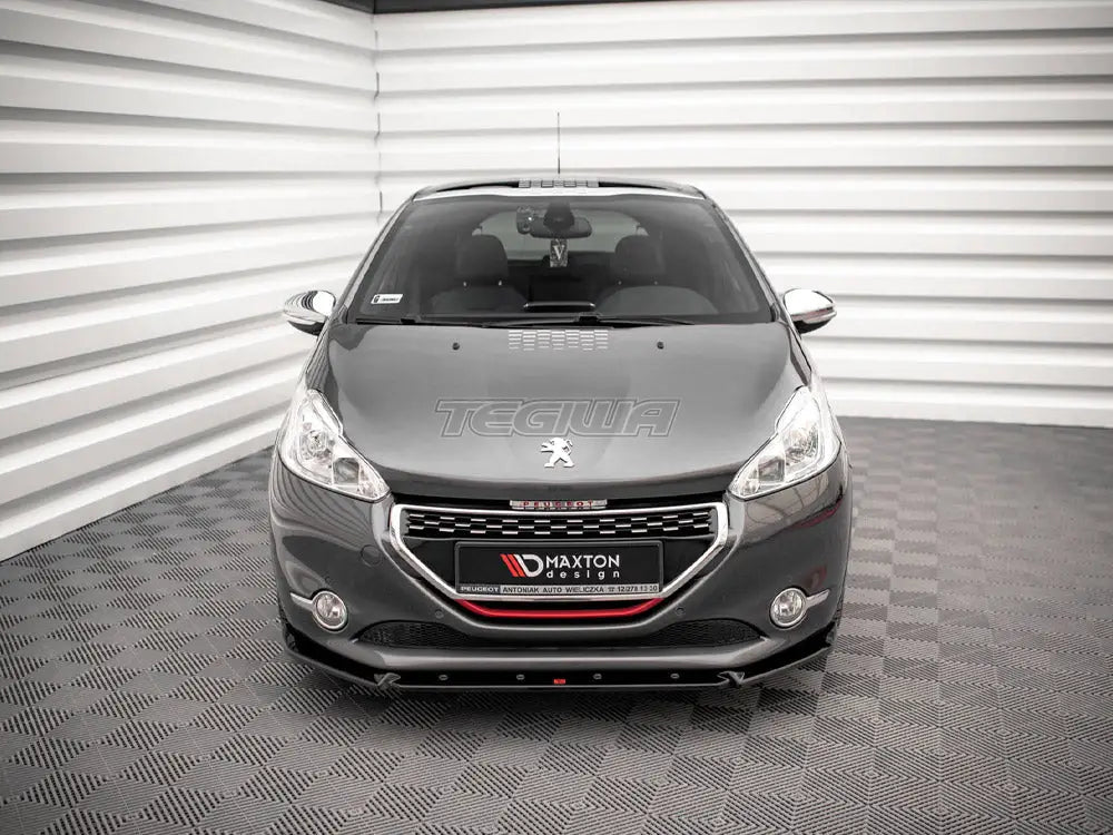 Maxton Design Front Splitter V.2 Peugeot 208 GTI MK1