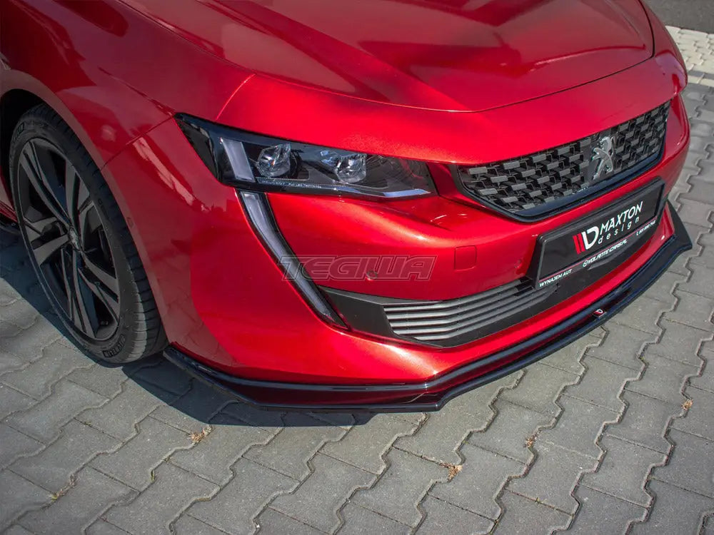 Maxton Design Front Splitter V.2 Peugeot 508 SW MK2