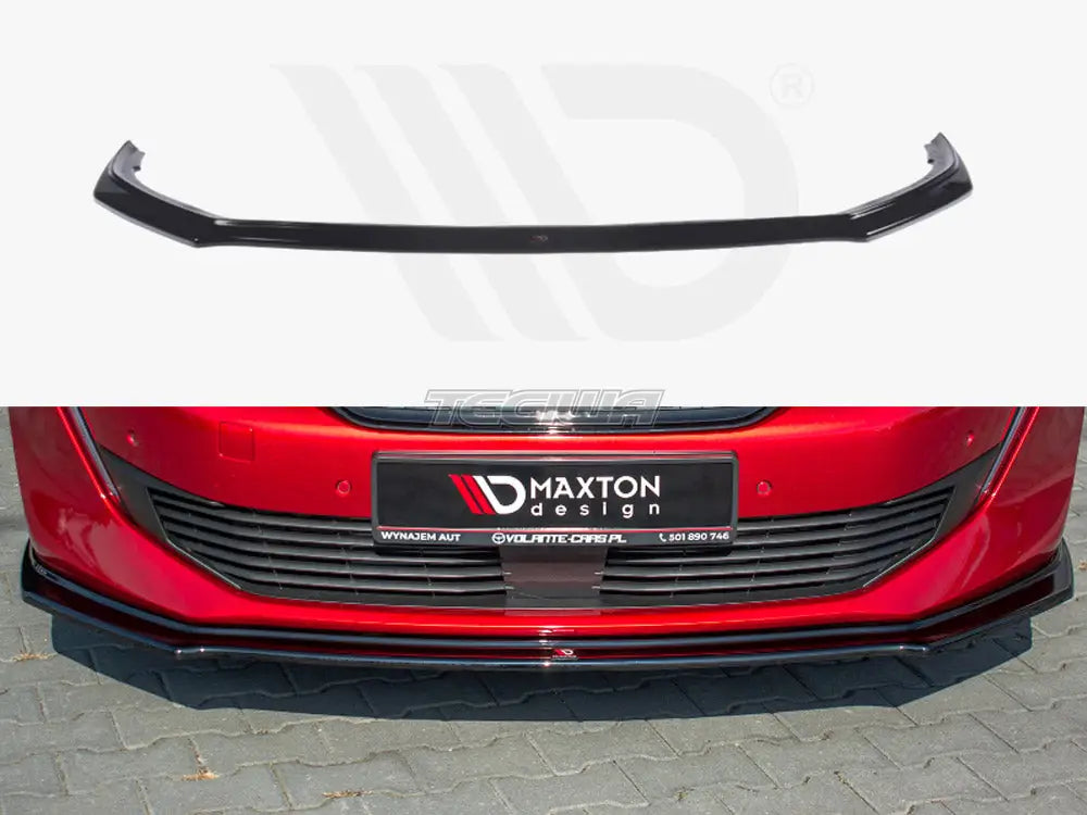 Maxton Design Front Splitter V.2 Peugeot 508 SW MK2