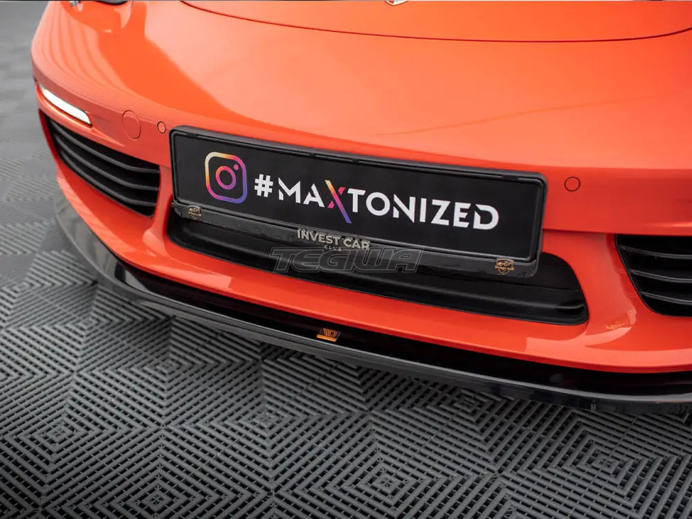 Maxton Design Front Splitter V.2 Porsche 718 Cayman 982c