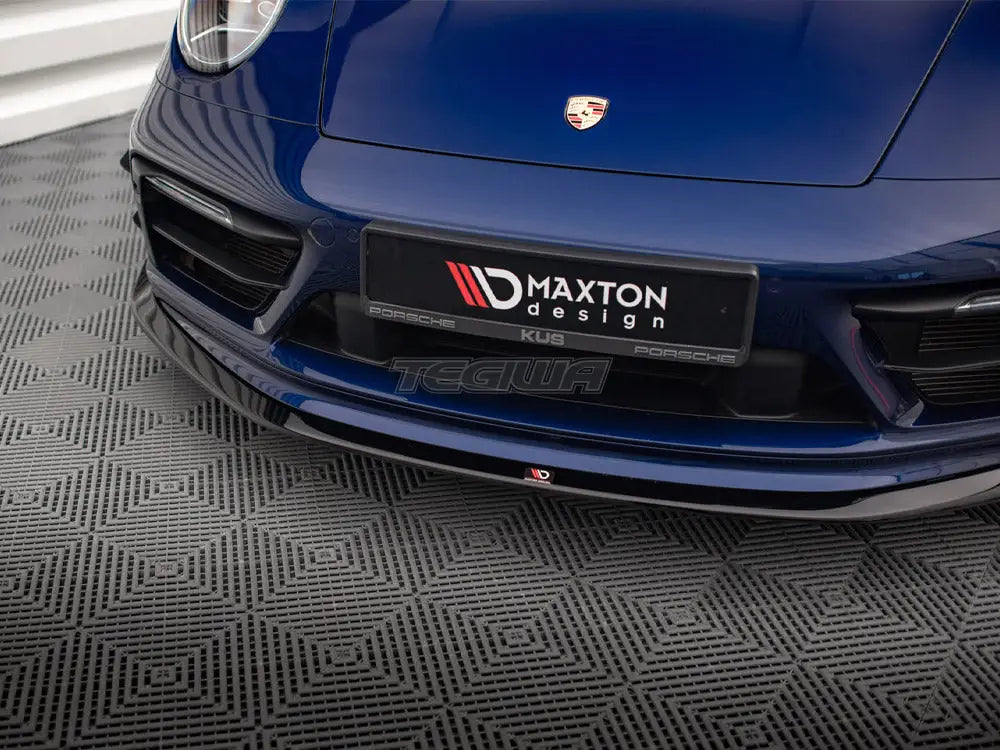 Maxton Design Front Splitter V.2 Porsche 911 Carrera Aero 992