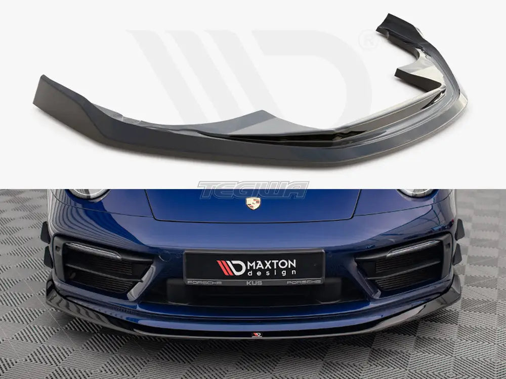 Maxton Design Front Splitter V.2 Porsche 911 Carrera Aero 992