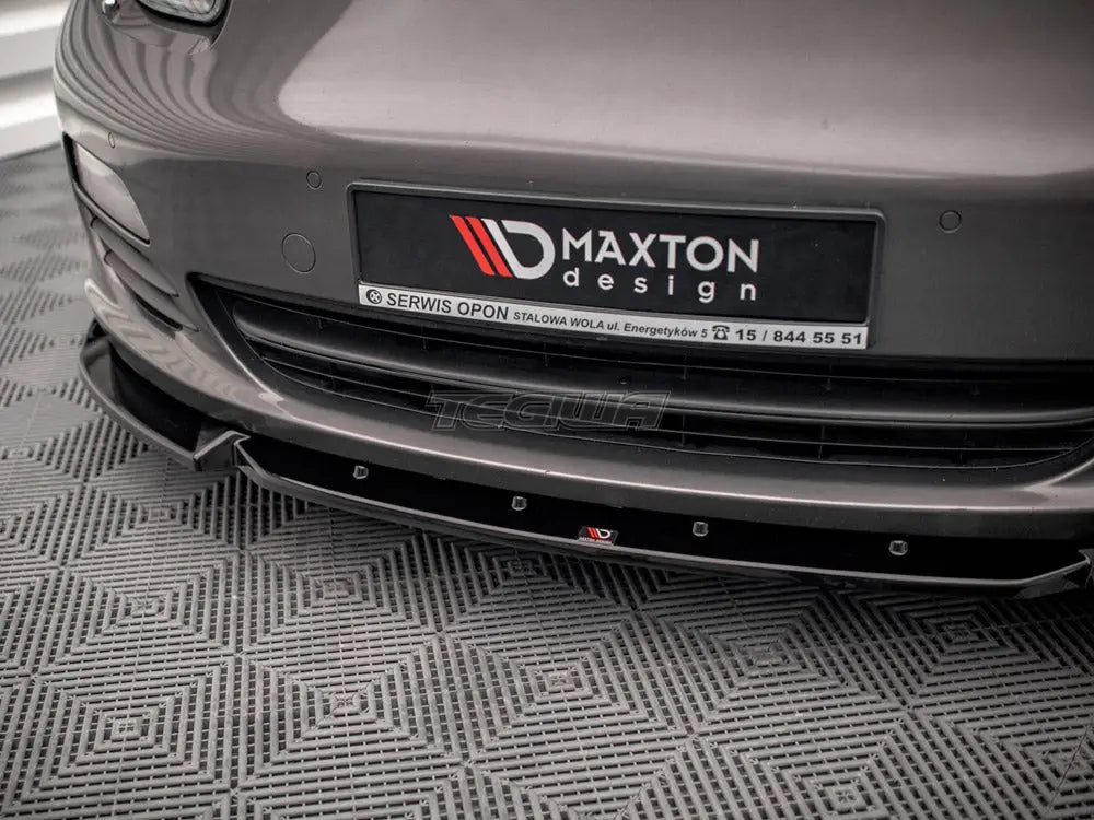 Maxton Design Front Splitter V.2 Porsche Panamera Panamera Diesel 970