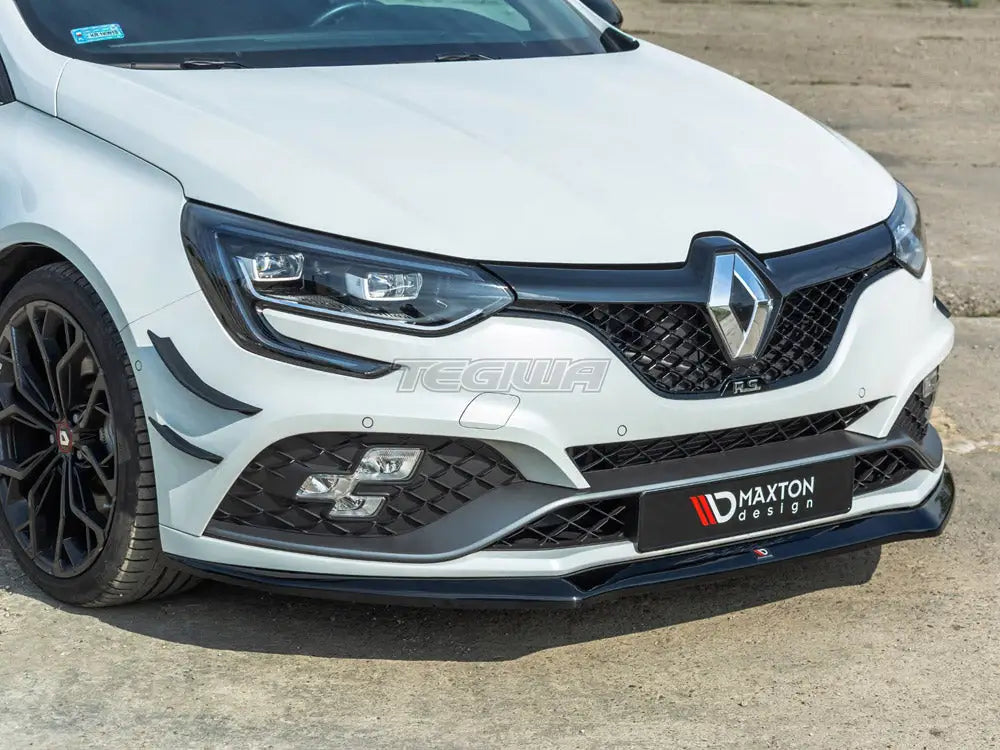 Maxton Design Front Splitter V.2 Renault Megane MK4 RS 18-20