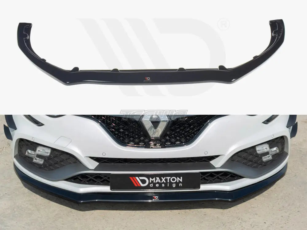 Maxton Design Front Splitter V.2 Renault Megane MK4 RS 18-20