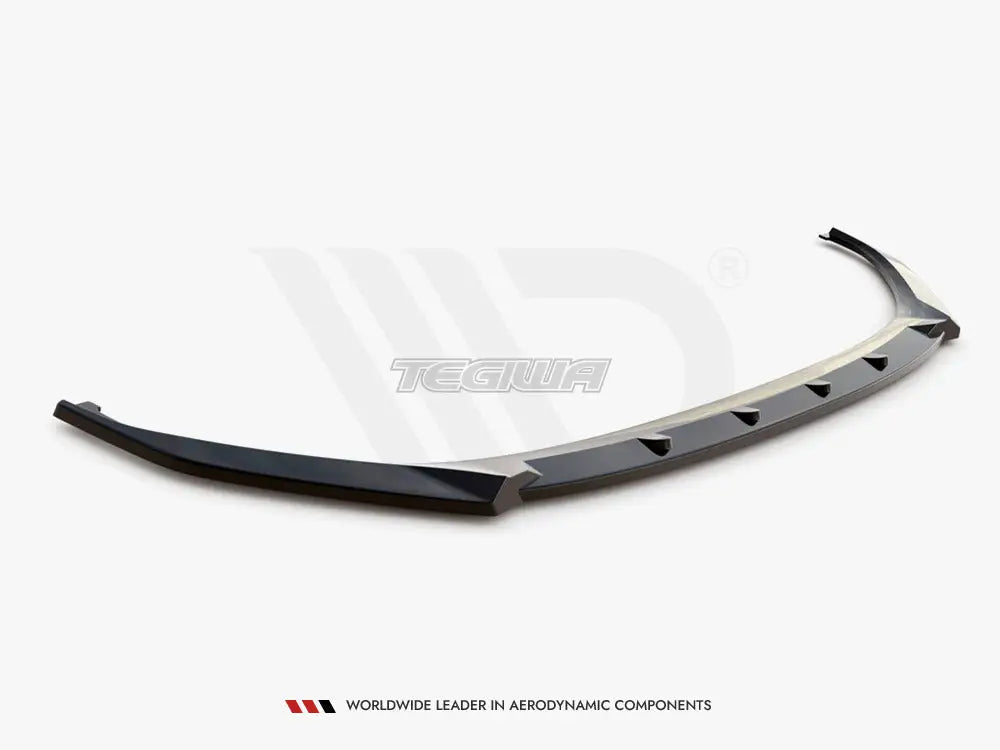 Maxton Design Front Splitter V.2 Skoda Enyaq IV 2020-