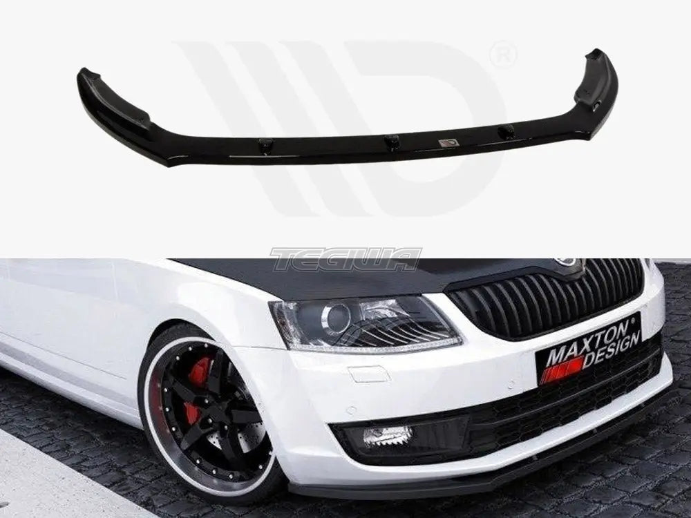 Maxton Design Front Splitter V.2 Skoda Octavia III