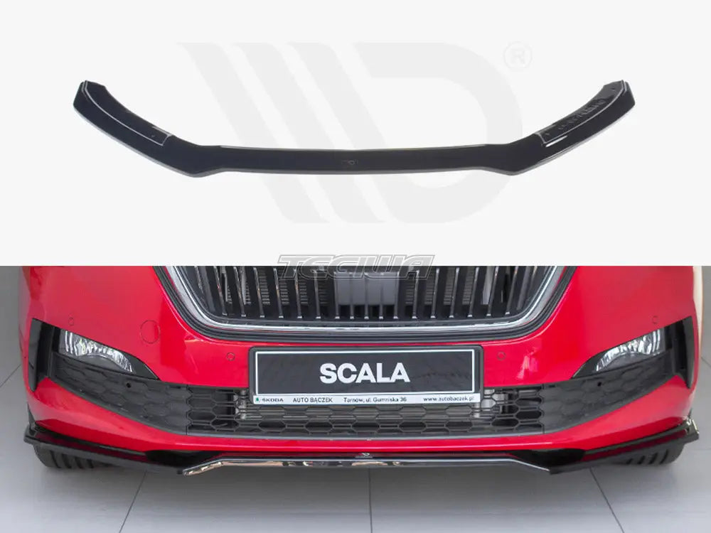 Maxton Design Front Splitter V.2 Skoda Scala 2019-UP