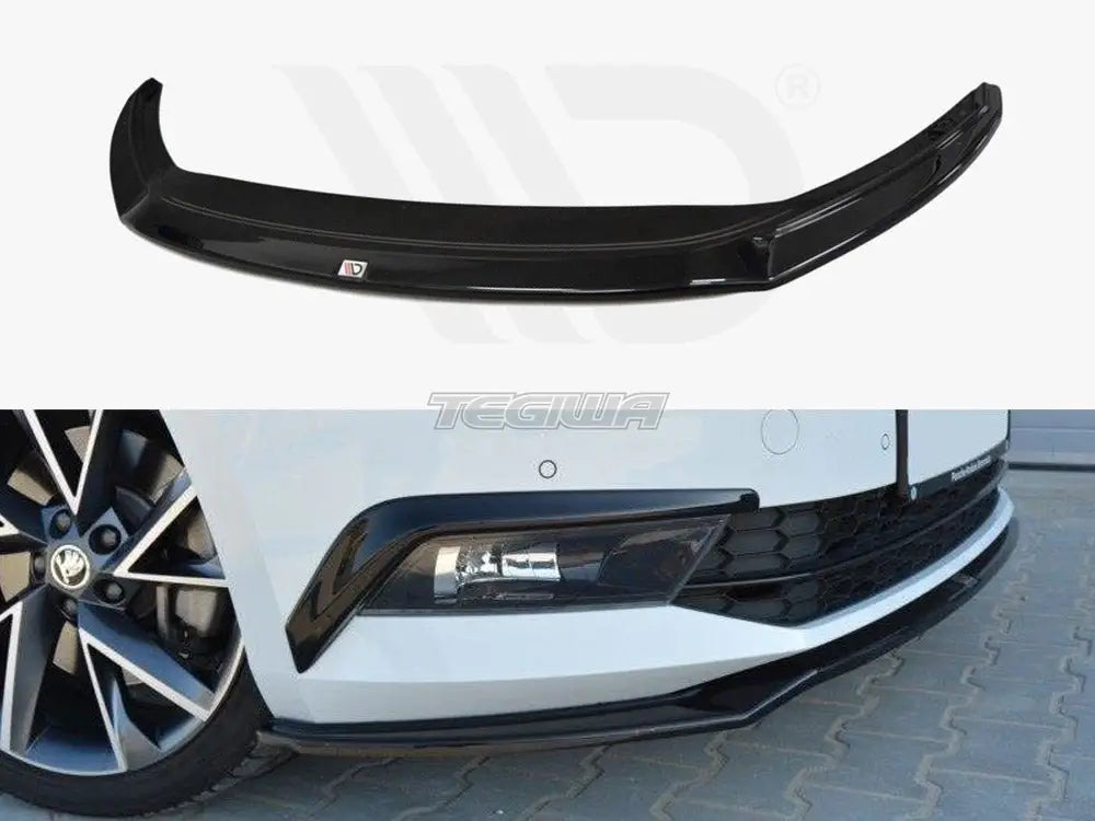 Maxton Design Front Splitter V.2 Skoda Superb III