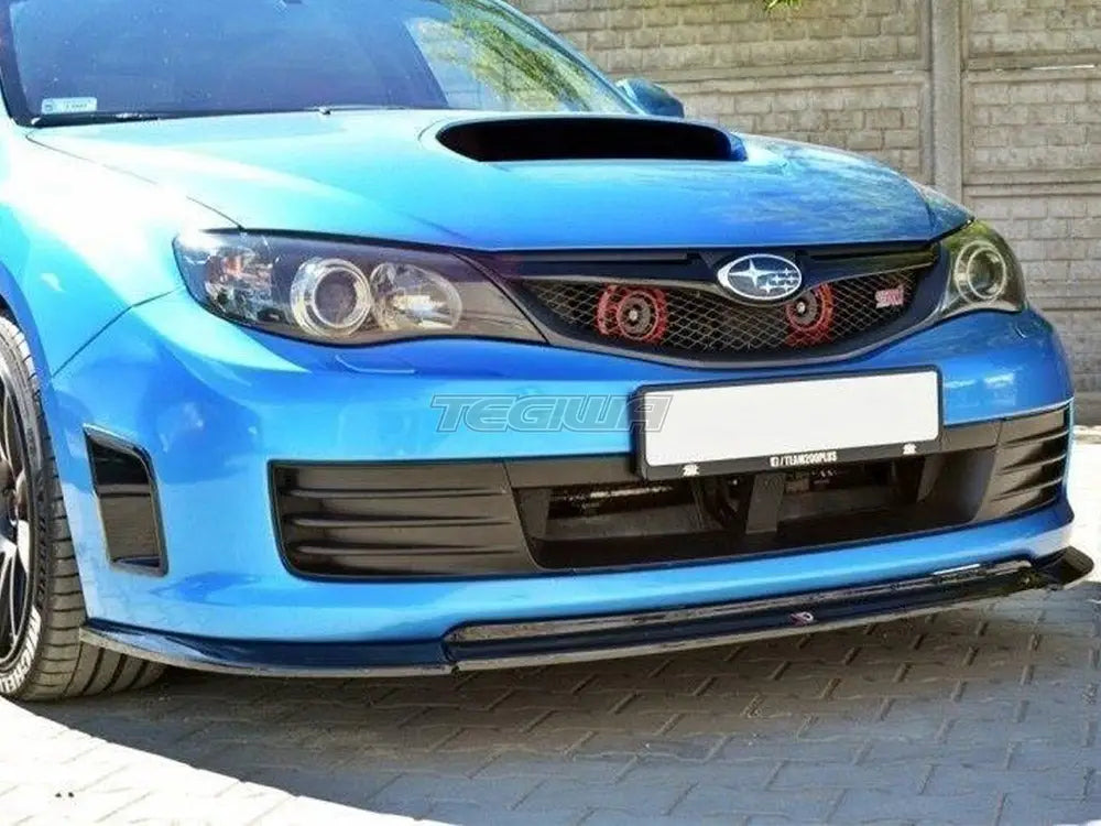 Maxton Design Front Splitter V.2 Subaru Impreza WRX STI 09-11