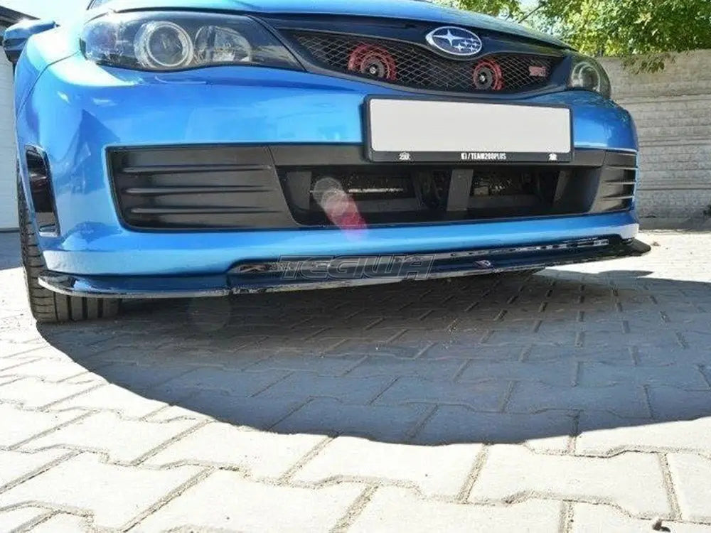 Maxton Design Front Splitter V.2 Subaru Impreza WRX STI 09-11