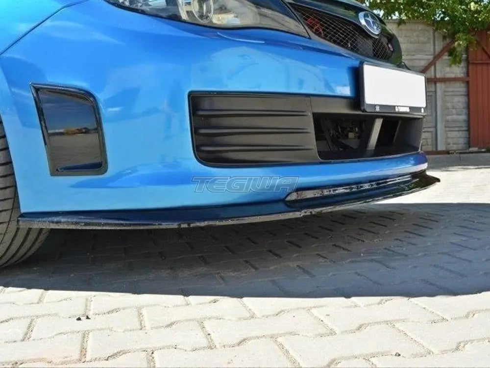 Maxton Design Front Splitter V.2 Subaru Impreza WRX STI 09-11