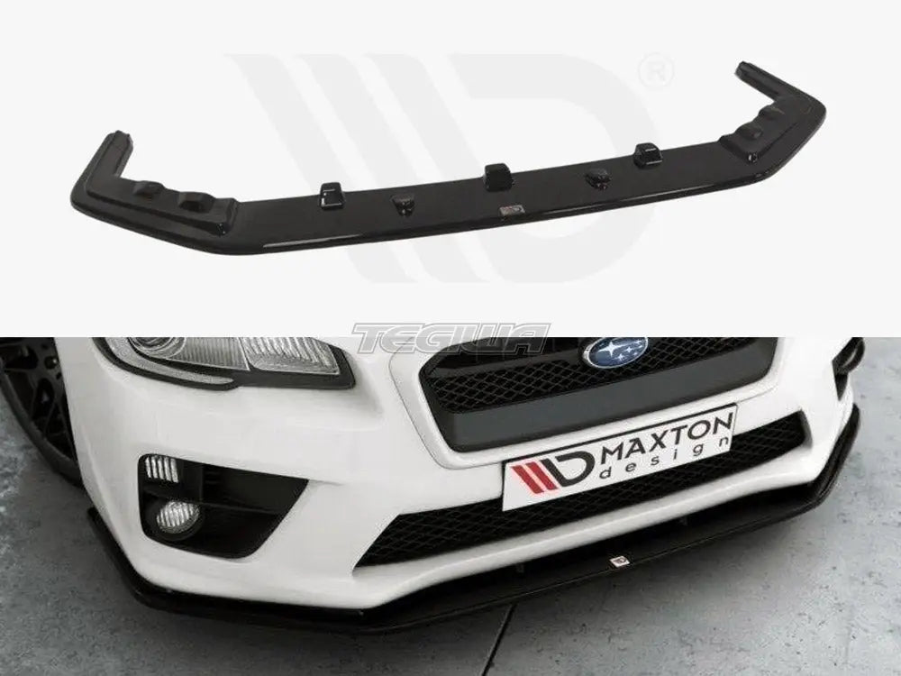 Maxton Design Front Splitter V.2 Subaru WRX STI