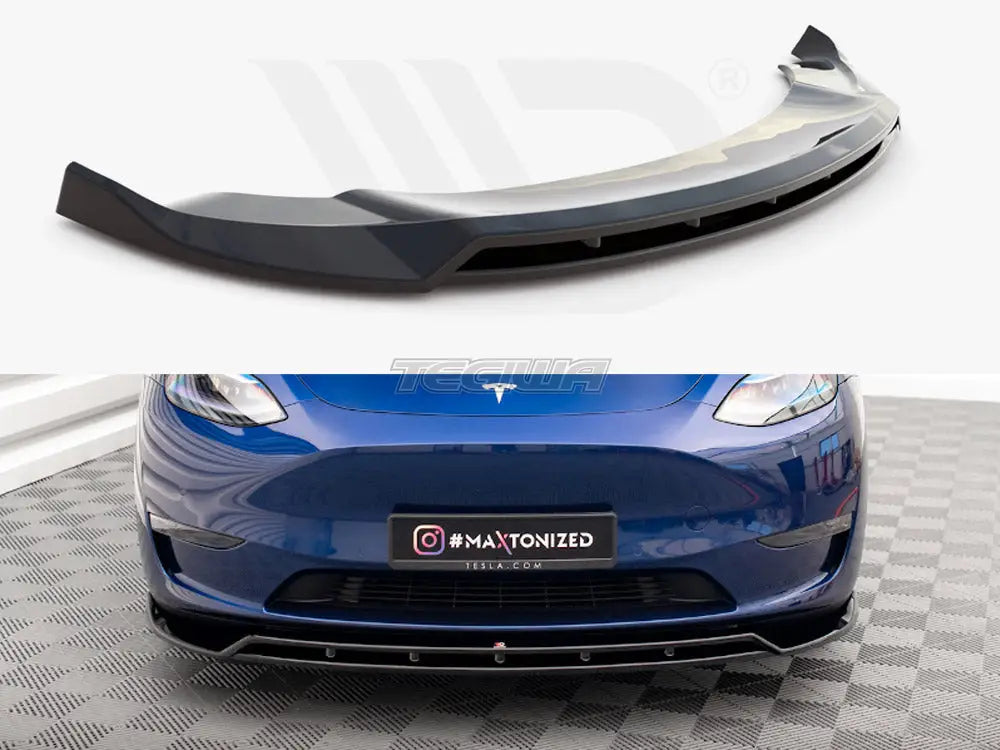 Maxton Design Front Splitter V.2 Tesla Model Y