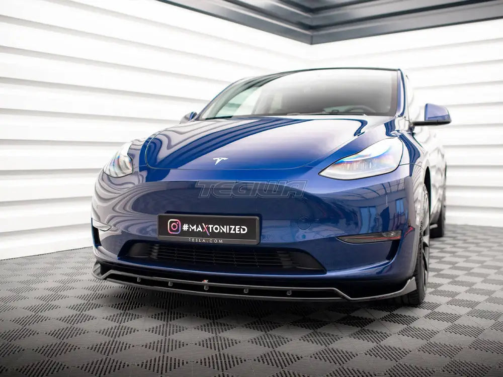 Maxton Design Front Splitter V.2 Tesla Model Y