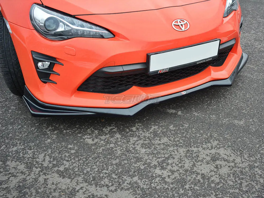 Maxton Design Front Splitter V.2 Toyota GT86 Facelift 2017-UP